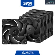 ARCTIC P12 PRO PST 5 PACK VALUE Black | 120mm 12cm PWM Fan Case