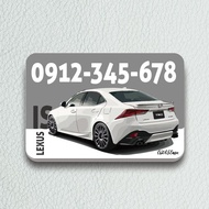 Lexus IS |送人自用|汽車路邊臨停神器|暫停臨時停車牌|CPK45