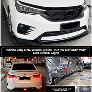 Honda City GN2 2020-2023 Sedan RS V2 Diffuser City Bodykit City GN2 Accessories RS Lips
