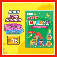 Buku Bijak Nombor 123 Buku Aktiviti Prasekolah Book For Preschool Number 123 Activity Book Colouring