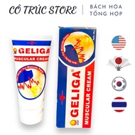 [Genuine] Geliga Krim Otot Hot Massage Cream 60gram Indonesia (Tube / Cream)