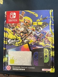 Nintendo Switch OLED Splatoon 3 特別版主機 全套