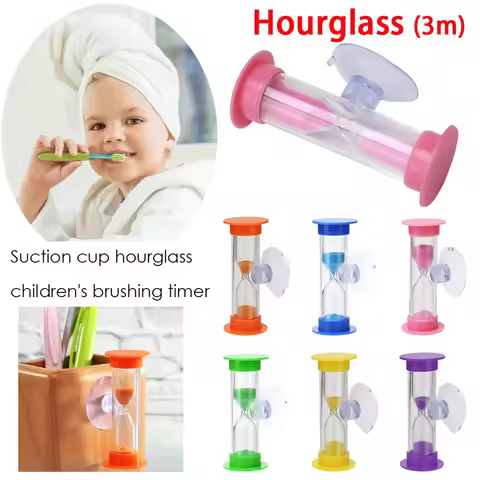 2/3 Minute Colorful Hourglass Sandglass Sand Clock Timers Sand Timer Shower Timer Tooth Brushing Tim