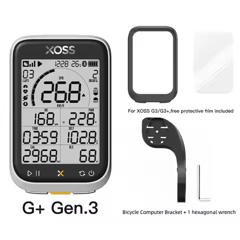 XOSS New G3 Gen3 GPS Cycling Computer Speedometer Bluetooth Tracker Waterproof Road Bicycle Cadence 
