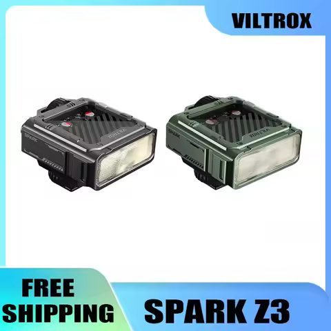 VILTROX Spark Z3 on Camera Flash Speedlite with TTL GN16 6500K Speedlight for Canon Nikon Sony Fujif