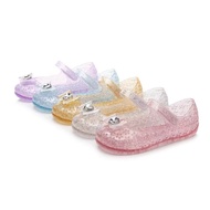 Jelly princess Frozen cinderella velcro Shoes