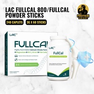LAC Fullcal 800/Fullcal Powder Sticks – Bone & Teeth Support with Calcium and Vitamin D Supplement