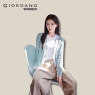 [Online Exclusive - Korea Collection] Giordano Women Cotton Jersey Regular Cardigan