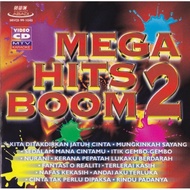 Mega Hits Boom 2 VCD Karaoke Cover Version Lagu Hit Spring Korie Ella Safura Ukays Ziana Zain Fotogr