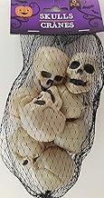 Greenbrier Halloween Mini Human Skulls Plastic 1.5"Hx1.3"Wx1.5"D 8/Pk