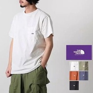 日本預訂 5色選 the north face purple label 刺繡口袋 pocket tee 短袖