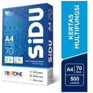 A4 70 gram sidu hvs paper