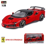 Bburago Tỉ Lệ 1:24 Ferrari SF90 XX Stradale Đúc Kim Loại Xe Ô Tô Mô Hình Đồ Chơi Dành Cho Trẻ Em Và 