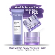 Paket Wardah Renew You Anti Aging 3 pcs - Ukuran Kecil/ Besar