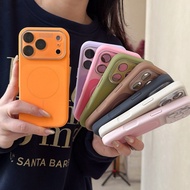 Immediate Change to 17 Suitable for iphone17pro Liquid Silicone Magnetic Phone Case Apple 15/16 All-