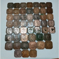 Malaya King George VI 1 Cent 1943-1945 ( 50 Coins )