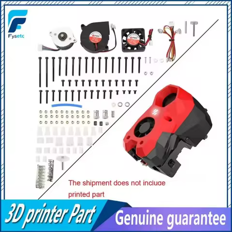 Voron Stealthburner Kit SB Hotend Extruder ABS+ Stealth Burner Kit with Motor and Fan For Voron 2.4