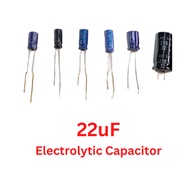 22uF 16V, 25V, 50V, 63V, 100V, 250V Electrolyic Capacitor/Kapasitor