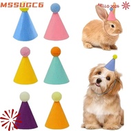 MSSUGC6 Mini Party Hats, 6pcs Set Lightweight Cone Hats,  Colorful Party Hats Christmas Party