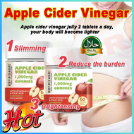 Local Stock YILING HEALTH apple cider vinegar gummies halal vitamin ACV 1000mg Weight Management Met