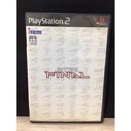 Original Disc [PS2] R-Type Final (Japan) (SLPS-25247 | 73244) PS2 Games CD PS2