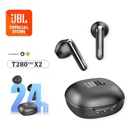 JBL T280TWS X2 True Wireless Bluetooth Headphones In-Ear Music Noise Cancellation Sports Waterproof Earbuds