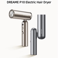 【Spot goods】DREAME P10 Electric Hair Dryer Travel Portable Folding Pocket Stylist Silent Quick-Dryin