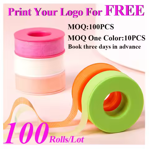 Makeup Silicone Wholesale 100Rolls Eye Tape Multi Use Breathable Under Eye Pad Patche Silicone Gel T