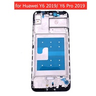 Front Frame For HUAWEI Y6 2019 Y6 Pro 2019 Y6 Prime 2019 MRD-LX1f Front Housing Bezel Chassis Facepl