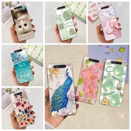 Case For Samsung A80 Casing Clear Cute Fashion Painted Soft Cover For Samsung Galaxy A80 Phone Case 