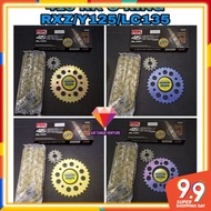 415 Yamaha RXZ/Y125/LC135 RK JAPAN O-RING 415 GOLD Chain DIAMOND sprocket
