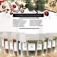 11 Pieces Herbs and Spices Bundle