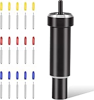 LEONTOOL 16 Pcs Deep Cut Blade Housing and Deep Point Blade 30°/45°/60°Deep Cut Blade Replacement De