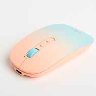 เมาส์ไร้สาย IWACHI i5 เมาส์ไร้สาย ปุ่มกดไร้เสียง ปรับDPIได้3ระดับ ชาร์จแบตได้