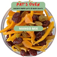 Mangoes Mix (Mangoes, Cranberries, Green Raisins), Pats Oven Healthy Baked Nuts & Dried Fruits (Heal