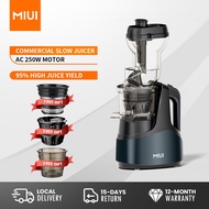MIUI Flagship Slow Juicer 7-Segment helical cold press with Patented FilterFree unique strainer Commercial AC-Motor 2020 Flagship Model