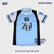 BRANDYCLOTHH - Vintage Adult Jersey T-shirt ZER0BASE0NE ZB1 Kpop Edition Full Printing