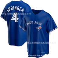 Same Day DeliveryBlue Jays Springer 4 Blue Jays Springer baseball Jersey