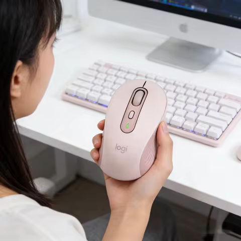 Logitech M650 Wireless Mouse with USB Receiver 24 Months Battery Life for Laptop Desktop