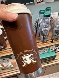 香港現貨🌟絕版 韓國 Starbucks x DISNEY 系列  tumbler 隨行杯 咖啡色    ✨️  唐老鴨   米奇  米妮  鋼牙與大鼻   Donald duck  mickey M