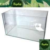 (CD)fish tank 30x20x20 4mm glass - hidden glue, super beautiful edge grinding.