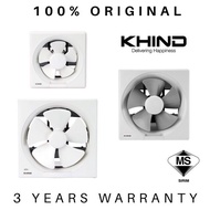 HOT ITEM[3 YEARS WARRANTY] KHIND EXHAUST FAN 8”/10”/12” VENTILATION FAN VF100 Kipas Penyedut Udara Dinding