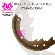 Brake Pads 47405-23600-71 Brake Shoe Toyota Forklift 8FD25
