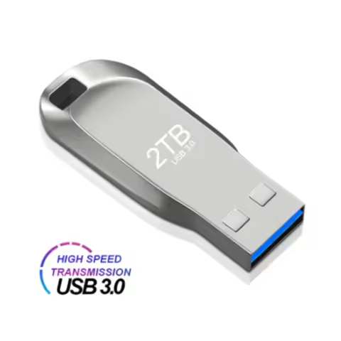 2TB Metal USB 3.0 Pen Drive Flash Drive 1TB High Speed ​​Pendrive Waterproof USB Upgrade New Type-C 
