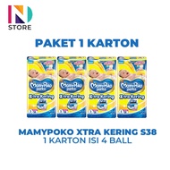 MamyPoko Pants Extra Kering S38/M32/L28/XL26/XXL24/NBS44/M40/S1/M1/L1 Karton