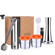 Recycled Italian illy Coffee Machine Filter Fillable Reusable Stainless Steel Coffee Capsule Cup