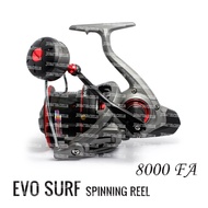 OPASS Fishing reel EVO SURF 8000FA SPINNING REEL WITH FREE GIFT surf casting reel Mesin pantai