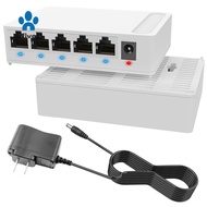 1000Mbps Network Ethernet Switch 8 Port Network Ethernet Switch withVLAN 5V Power Supply Network Swi