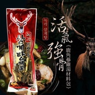 韓國 活氣強骨 鹿角蔘雞湯材料包 70g(1組2包裝)
