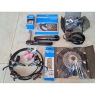 Shimano XTR M9100 12 speed Single Crank 34T Brake Icetech 4 Piston Groupset